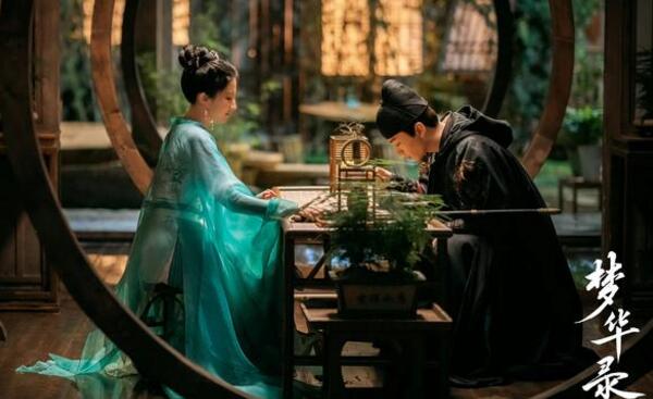 《梦华录》颜值暴击！陈晓在画中画，唯美，浪漫，梦幻。